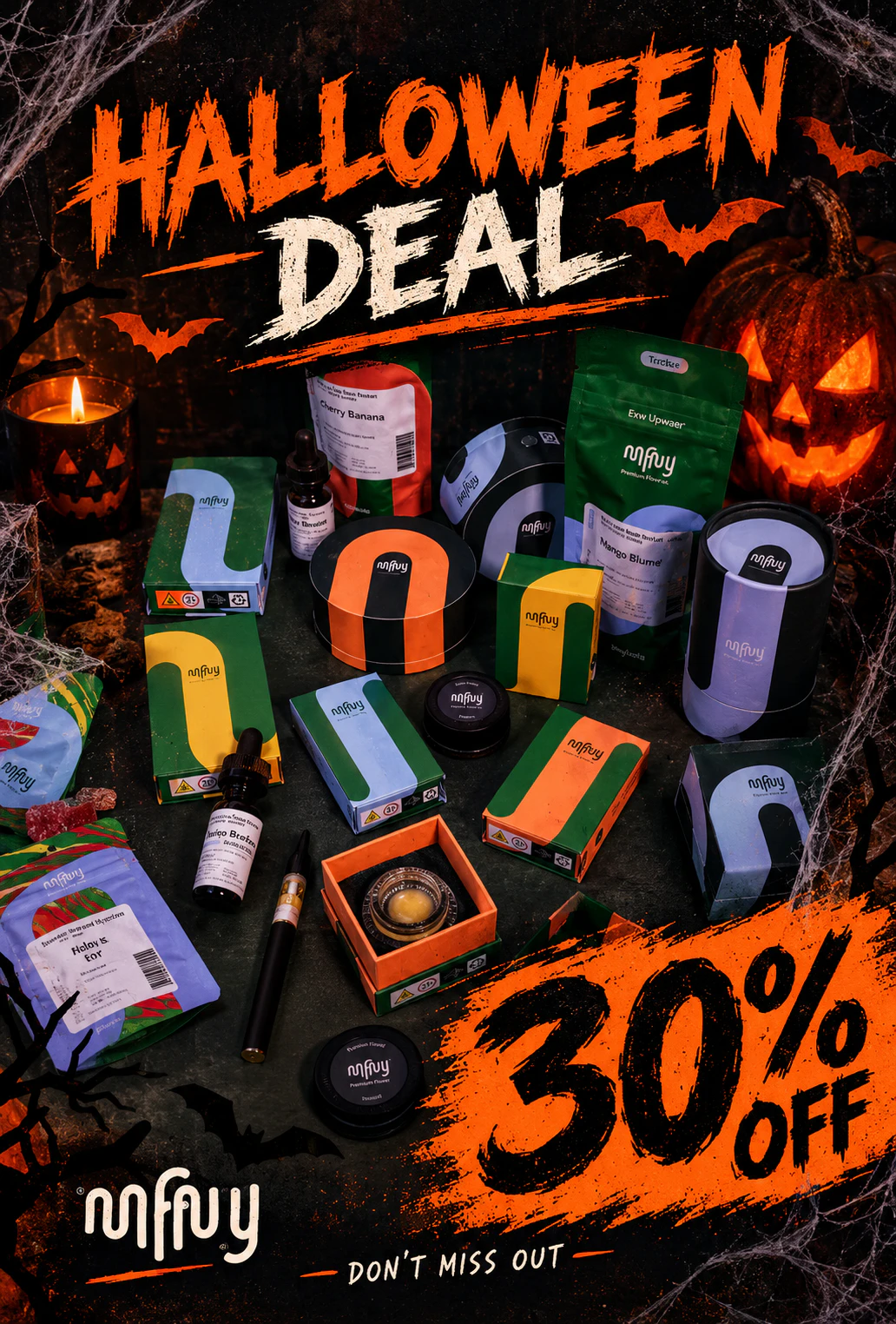 MFNY Halloween sale 30% OFF