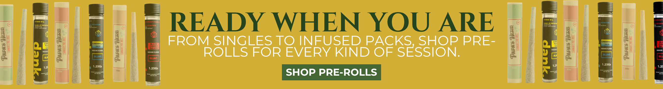 Shop Pre-Rolls at Venus Cannabis in Douglaston