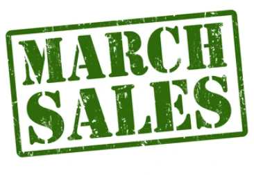 March Sales! 25% OFF Select items.