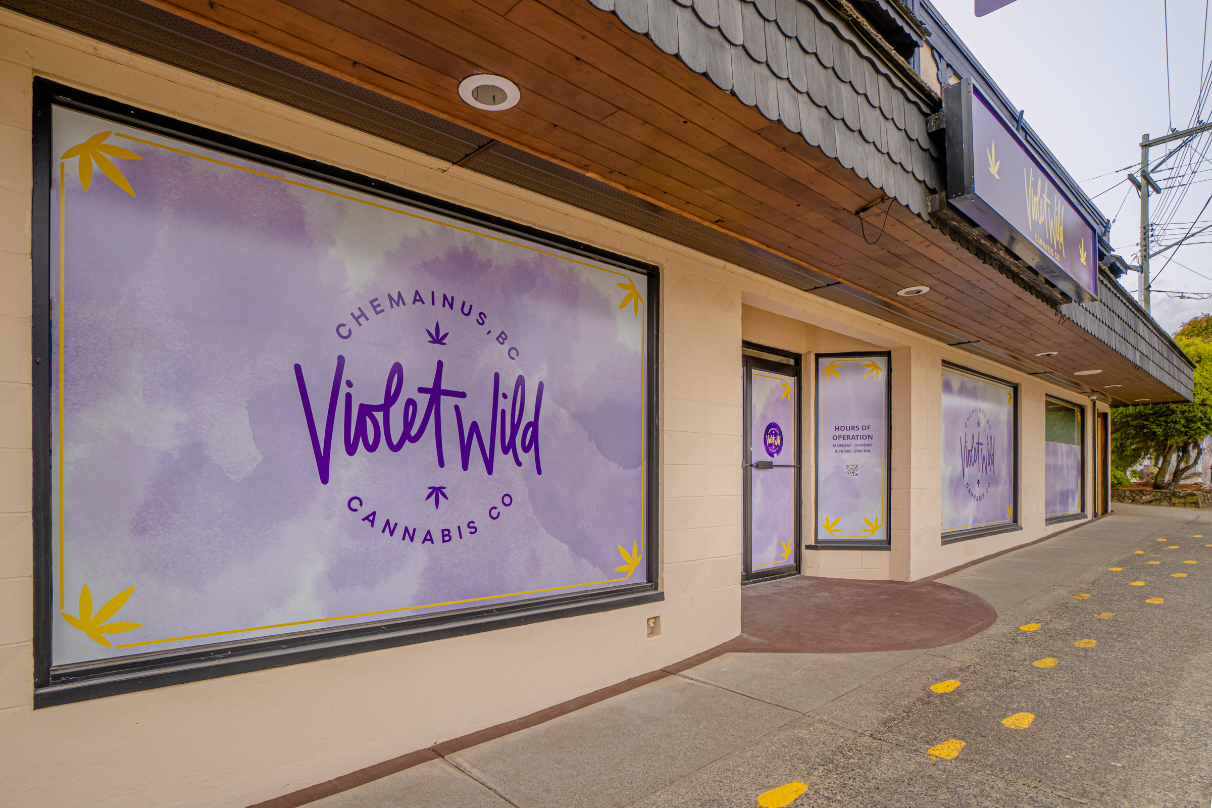Violet Wild Cannabis Co. logo
