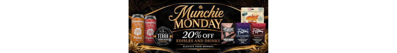 20% Off Edibles, Drinks and Syrups